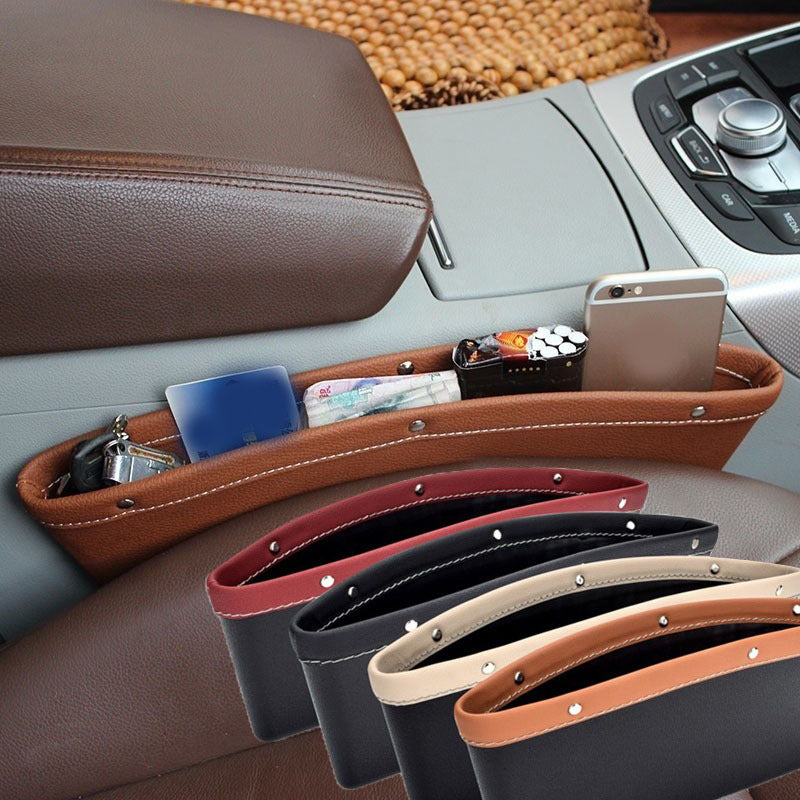 Amane Leather Seat Organizer & Storage Box