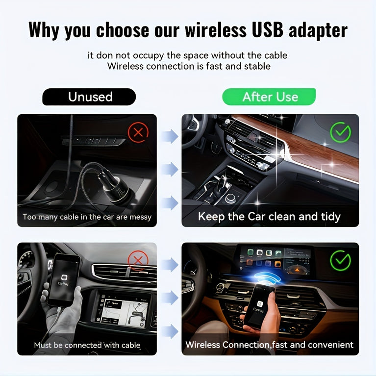 2in1 Car Play Adapter