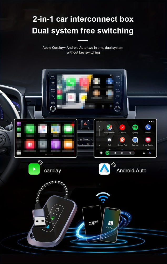 ACCGUYS Wireless CarPlay Adapter