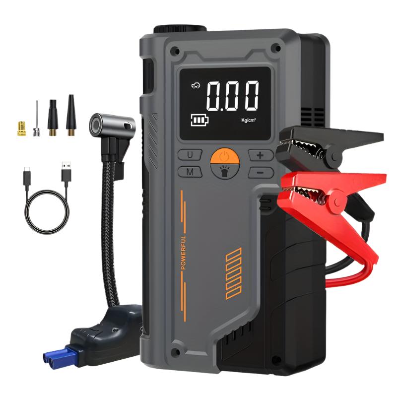 5-in-1 Car Jump Starter & Tire Inflator Kit