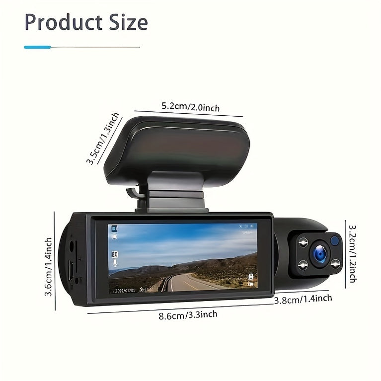 1080P Dual Dash Camera