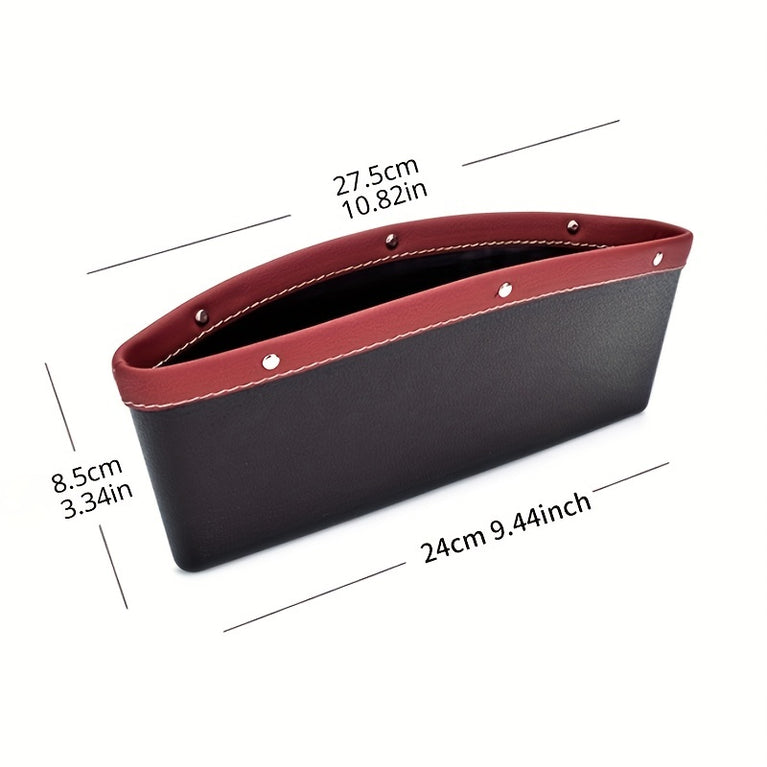 Amane Leather Seat Organizer & Storage Box