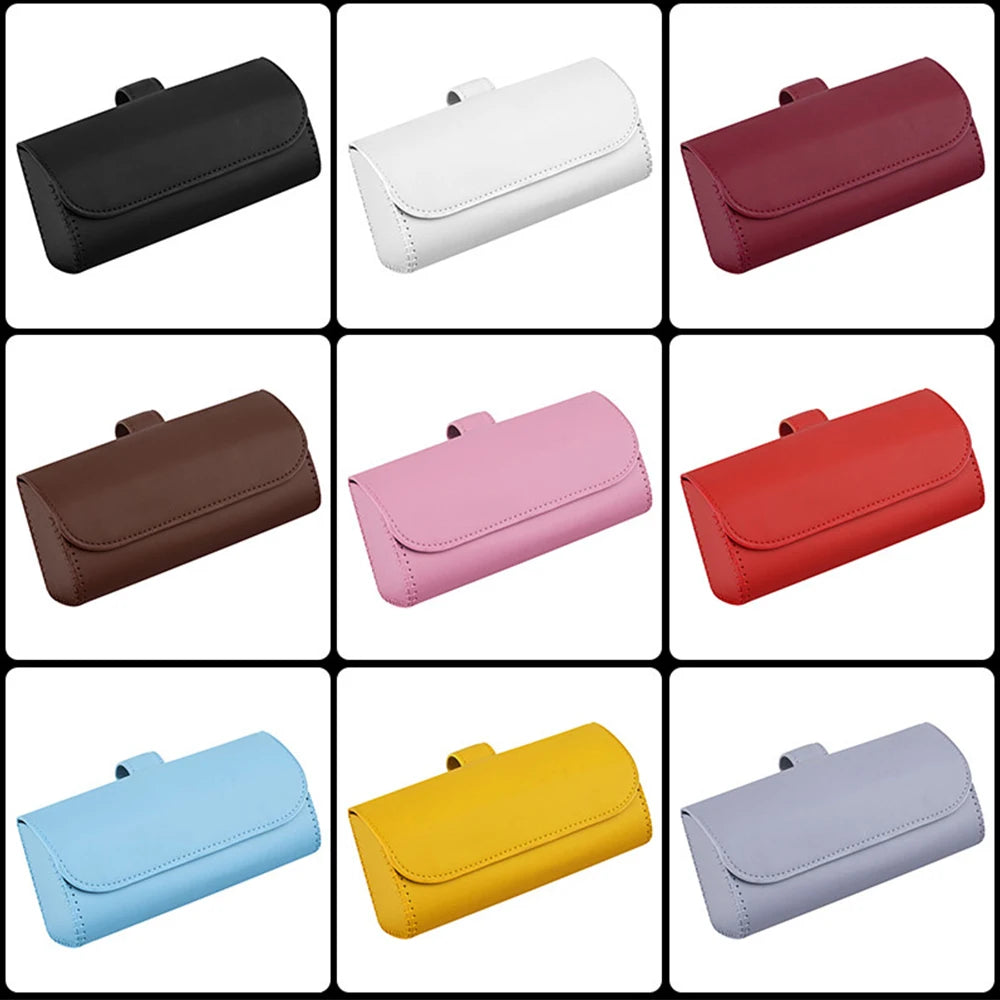 Car Sunglasses Holder - Sun Visor Clip Case