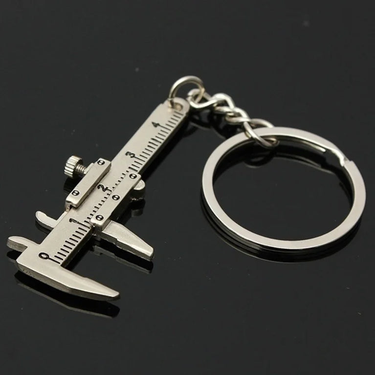 Mini Vernier Caliper Keychain