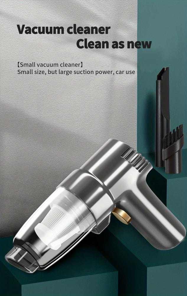 Dual-Purpose Car Vacuum Cleaner