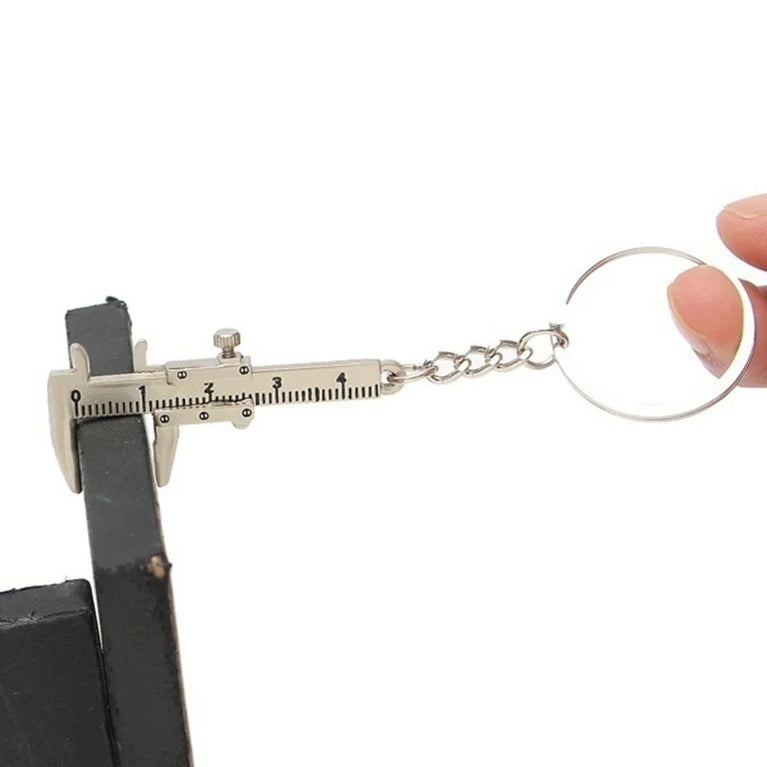 Mini Vernier Caliper Keychain