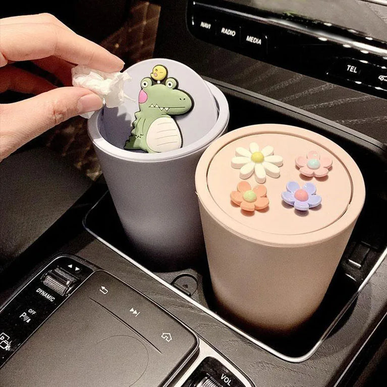 Mini Car Trash Can