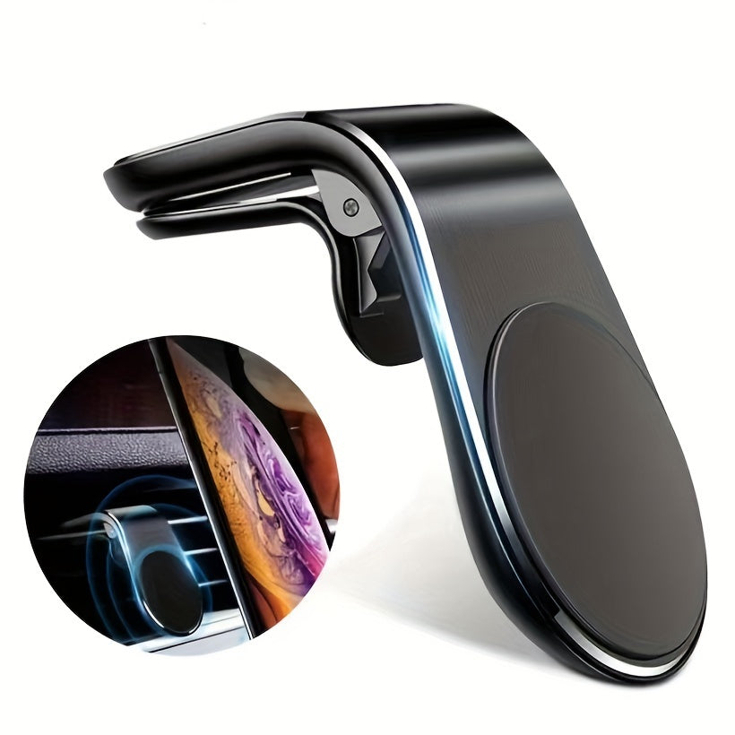 L Shape Magnetic Car Phone Holder